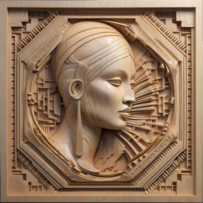 نموذج ثلاثي الأبعاد لآلة CNC 3D Art 